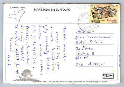 Pohlednice The El Hierro Island Marejada en el golfo (JN2486)