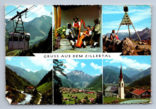 Pohlednice Zillertal pozdrav (JN2489)