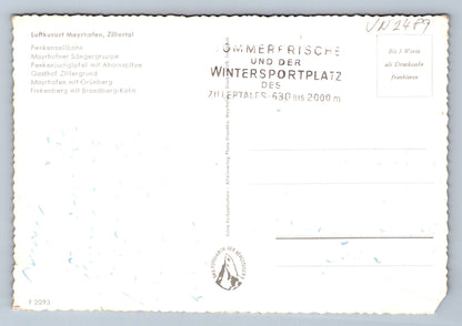 Pohlednice Zillertal pozdrav (JN2489)