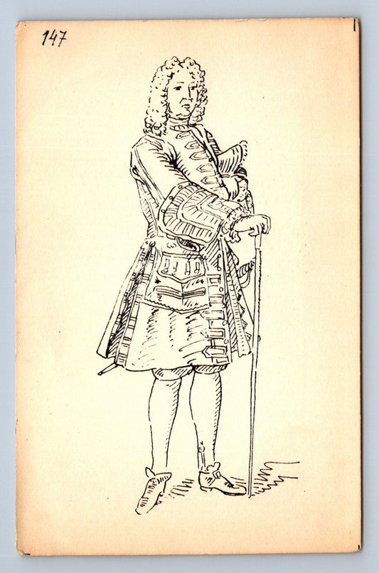 Pohlednice Malovaný pán 147 (JN2497)