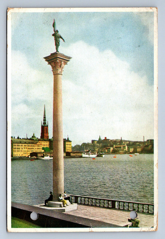 Pohlednice Stockholm Pohled z Town Hall garden (JN2499)