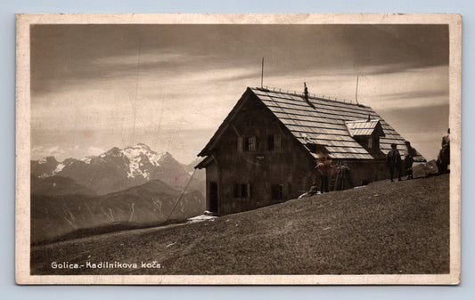 Pohlednice Golica Kadilnikova koča (JN2521)