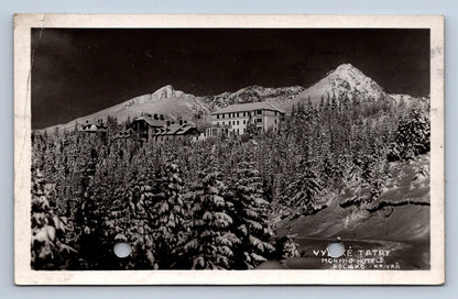 Pohlednice Vysoké Tatry Moryho hotele Solisko Krivaň (JN2527)