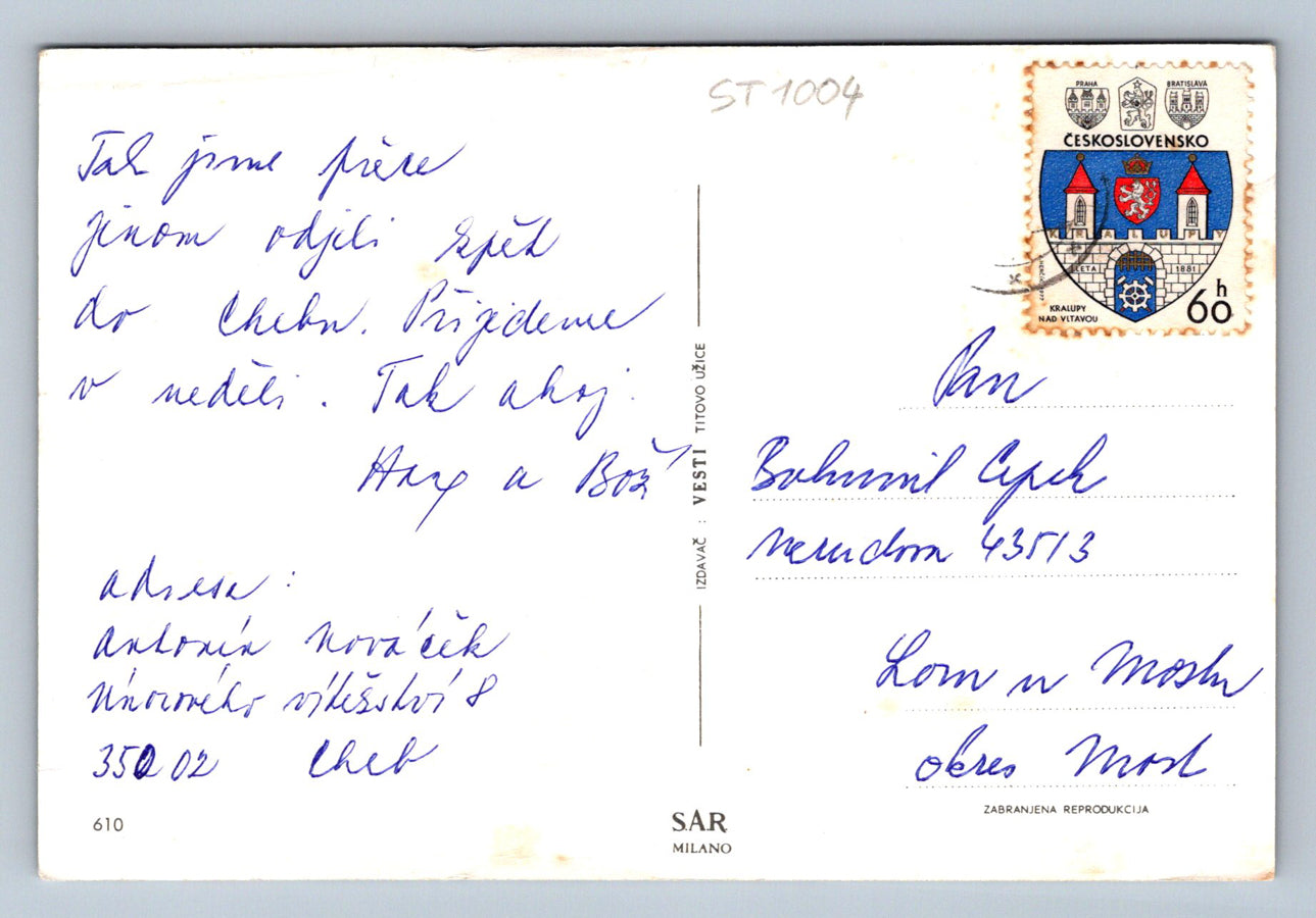 Pohlednice DÍTĚ (ST1004)