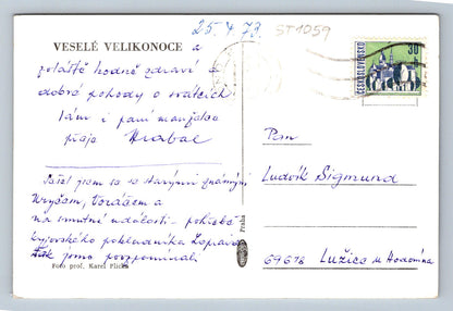 Pohlednice VESELÉ VELIKONOCE (ST1059)