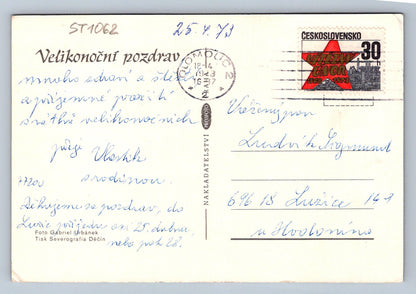 Pohlednice VELIKONOČNÍ POZDRAV (ST1062)
