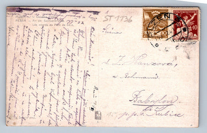 Pohlednice PLZEŇ - U SASKÉHO MOSTU (ST1136)