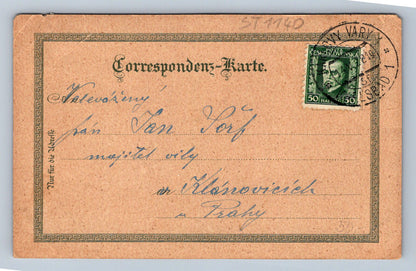 Pohlednice GRUSS AUS KARLSBAD - KARLOVY VARY (ST1140)