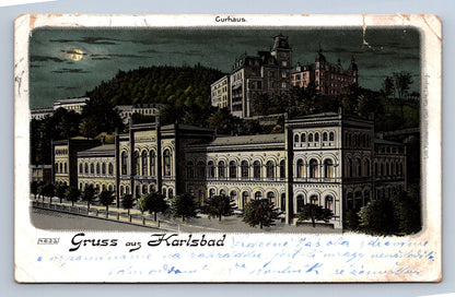 Pohlednice GRUSS AUS KARLSBAD - KARLOVY VARY (ST1140)