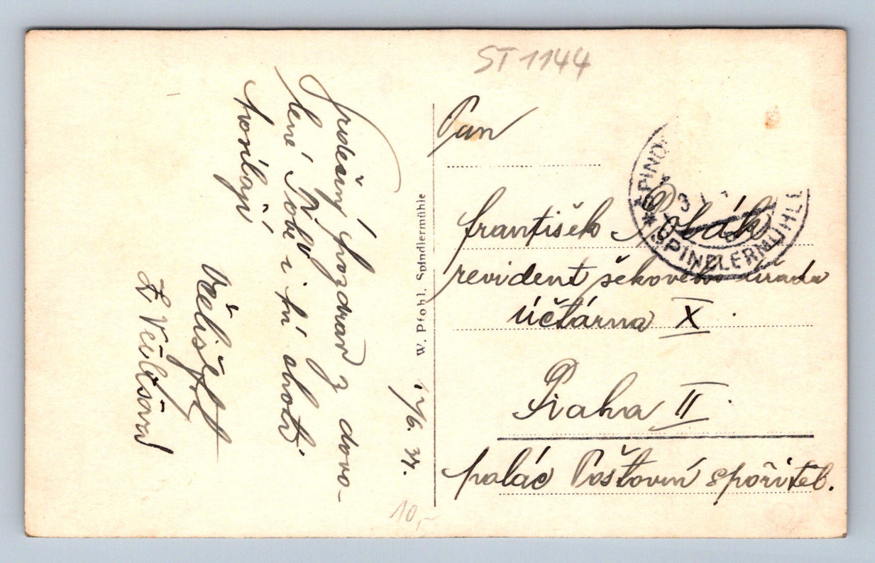Pohlednice LABSKÝ VODOPÁD (ST1144)