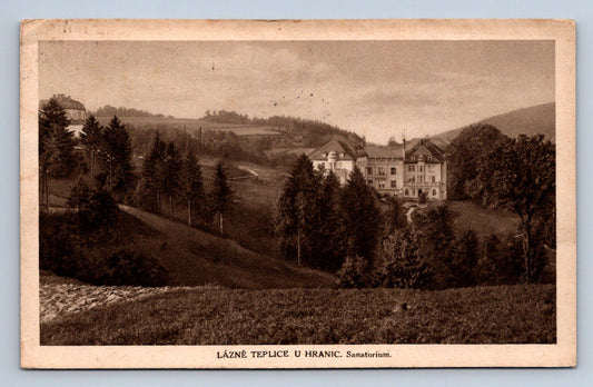 Pohlednice LÁZNĚ TEPLICE U HRANIC - SANATORIUM (ST1211)