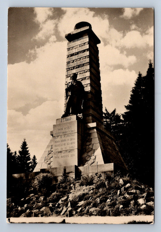 Pohlednice ŠUMAVA - DOMAŽLICKO - BAARŮV POMNÍK NA VÝHLEDECH (ST1227)