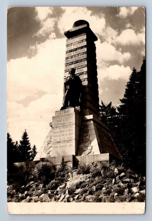 Pohlednice ŠUMAVA - DOMAŽLICKO - BAARŮV POMNÍK NA VÝHLEDECH (ST1250)