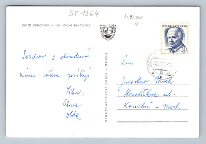 Pohlednice DOLNÍ BUKOVSKO - OKRES ČESKÉ BUDĚJOVICE (ST1264)