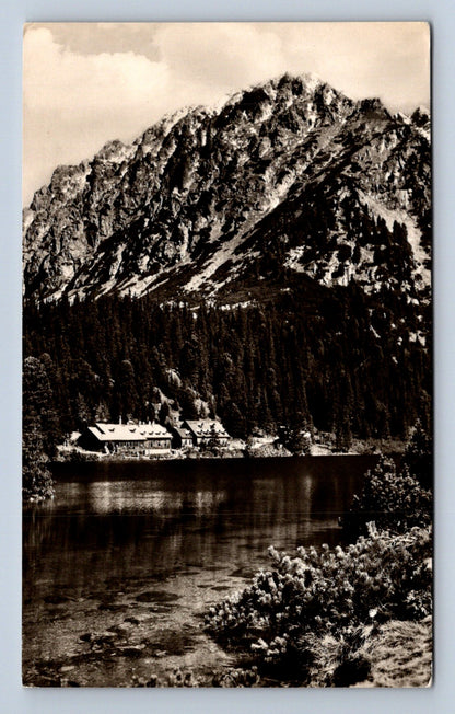 Pohlednice VYSOKÉ TATRY - POPRADSKÉ PLESO 1513 M KÓPKY 2362 M (ST1274)