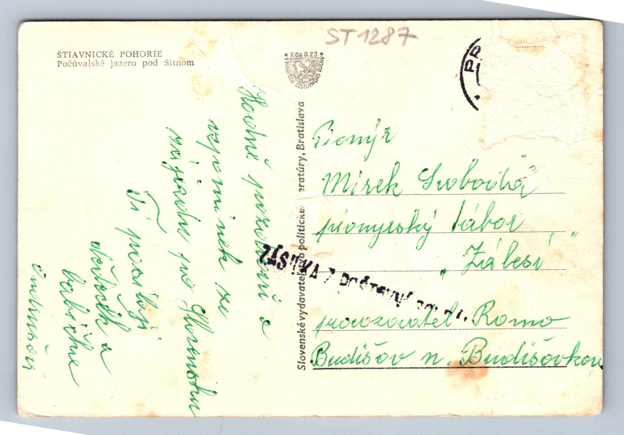 Pohlednice ŠTIAVNICKÉ POHORIE (ST1287)