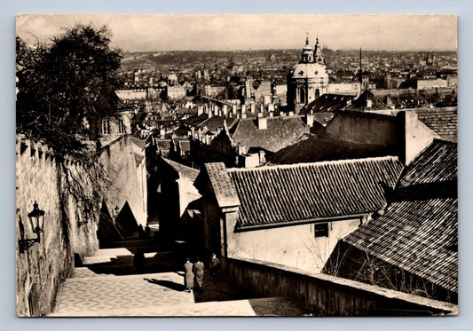 Pohlednice PRAHA - NOVÉ ZÁMECKÉ SCHODY (ST1293)