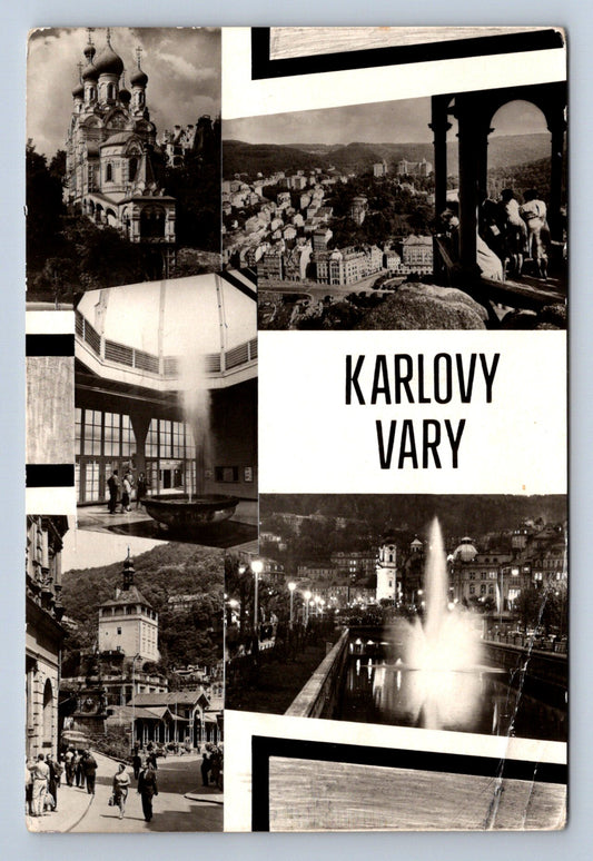 Pohlednice KARLOVY VARY (ST1306)