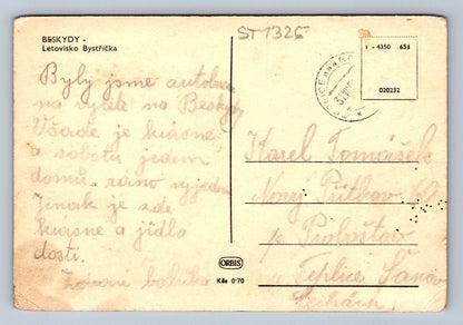 Pohlednice BESKYDY - LETOVISKO BYSTŘIČKA (ST1326)