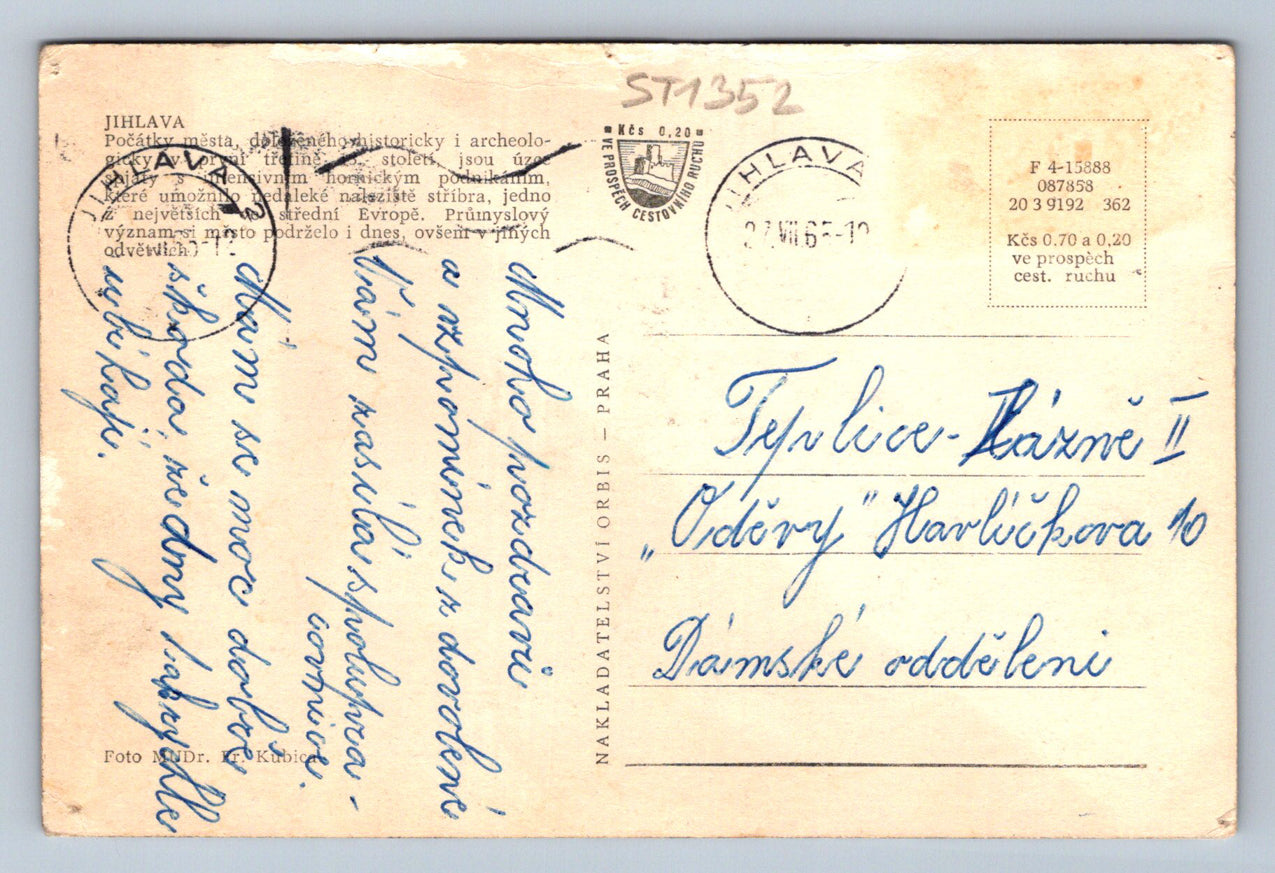 Pohlednice JIHLAVA (ST1352)