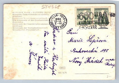 Pohlednice KARLOVY VARY (ST1368)
