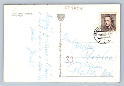 Pohlednice TURČIANSKÉ TEPLICE (ST1405)