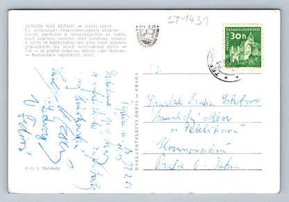 Postcard TEPLICE NAD BEČVOU (ST1431)