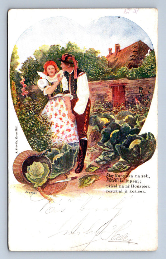 Pohlednice ŠLA NANYNKA DO ZELÍ (ST1509)