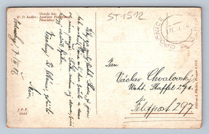 Pohlednice VESELÝ LOV - W.D. SADLER (ST1512)