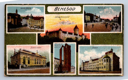 Pohlednice BENEŠOV (ST1524)