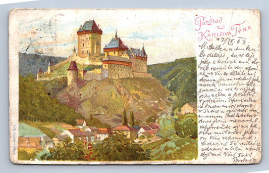 Pohlednice POZDRAV Z KARLOVA TÝNA (ST1530)