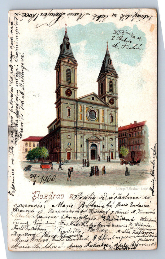 Pohlednice POZDRAV Z PRAHY (ST1532)