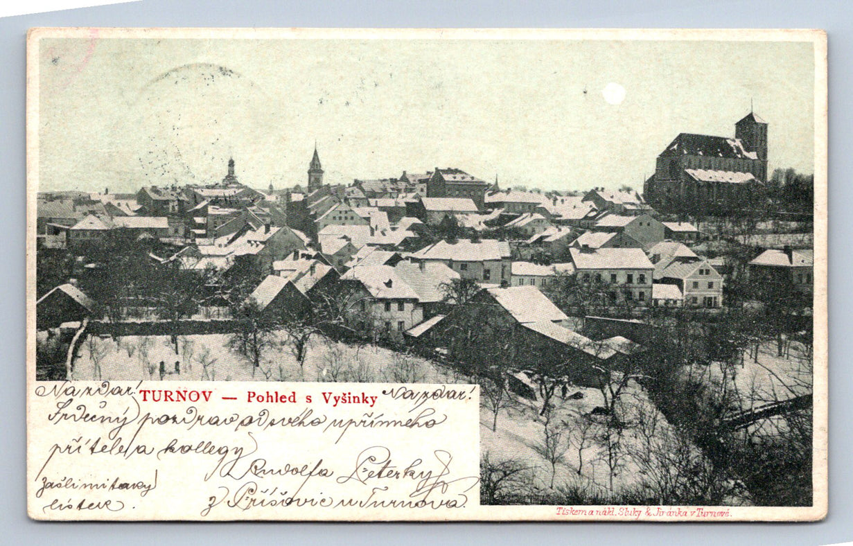 Pohlednice TURNOV - OHLED S VYŠINKY (ST1533)