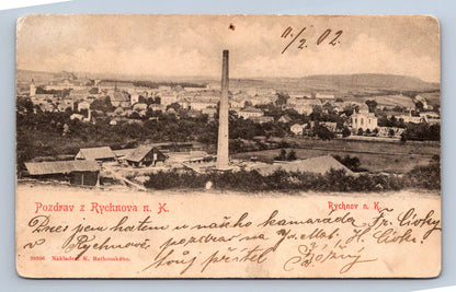 Pohlednice POZDRAV Z RYCHNOVA N. K (ST1536)