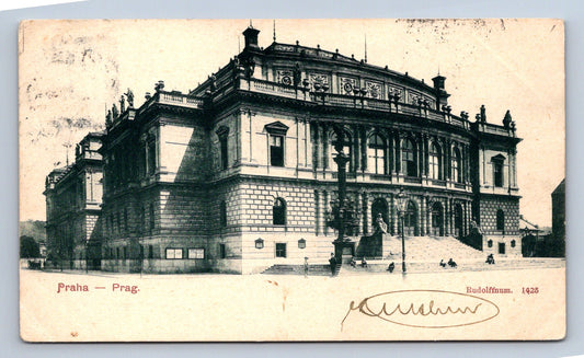 Pohlednice PRAHA - RUDOLFINUM (ST1538)