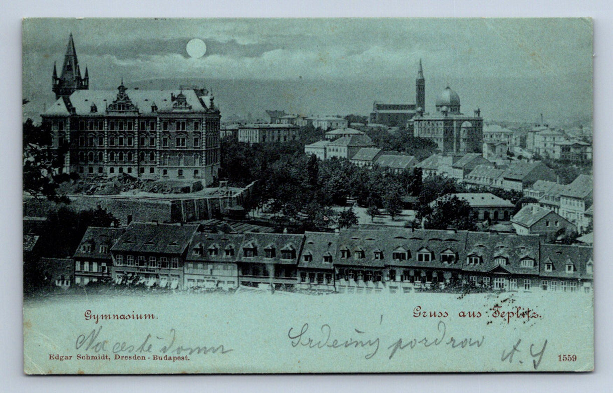Pohlednice TEPLICE - GYMNASIUM (ST1542)