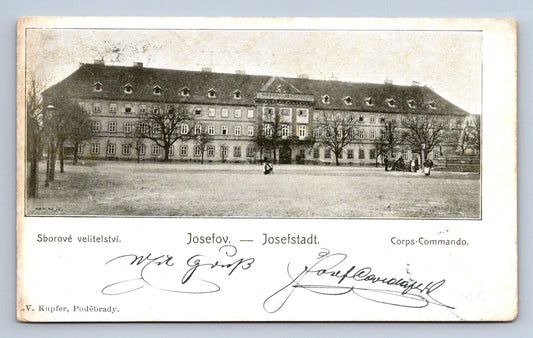 Pohlednice JOSEFOV - SBOROVÉ VELITELSTVÍ (ST1543)