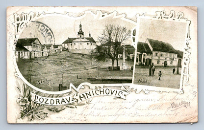 Pohlednice POZDRAV Z MNICHOVIC (ST1548)