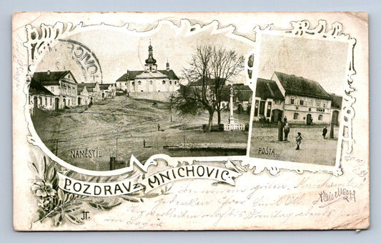 Pohlednice POZDRAV Z MNICHOVIC (ST1548)