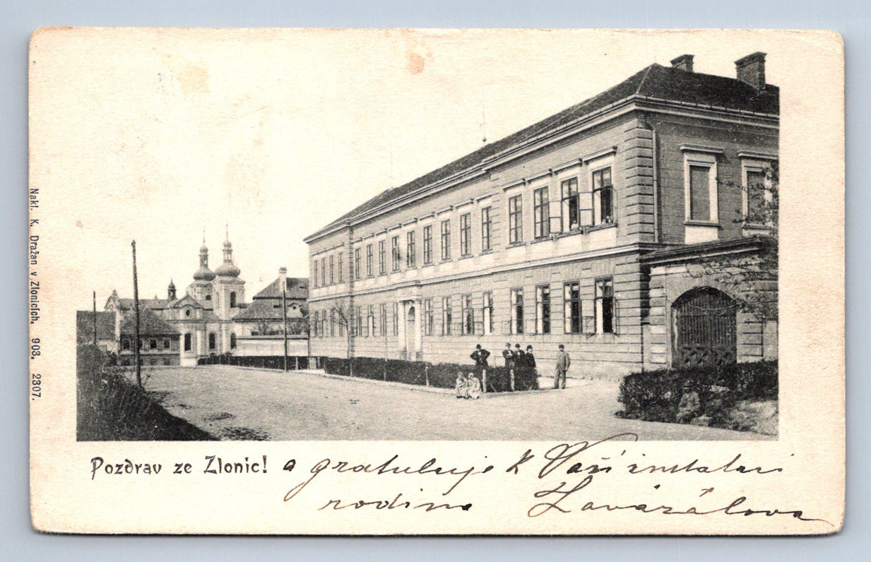 Pohlednice POZDRAV ZE ZLONIC! (ST1549)