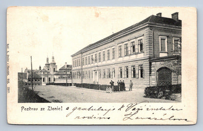 Pohlednice POZDRAV ZE ZLONIC! (ST1549)
