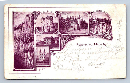 Pohlednice POZDRAV Z MACOCHY KOLÁŽ (ST1572)