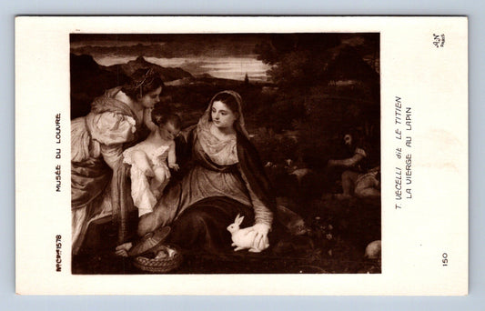 Pohlednice MUSÉE DU LOUVRE PARIS (ST1590)