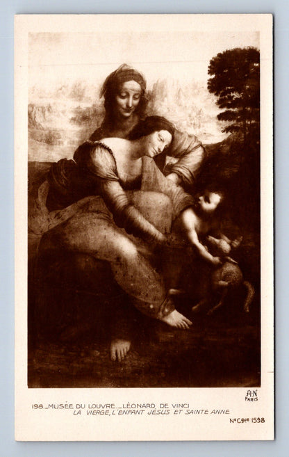 Pohlednice MUSÉE DU LOUVRE PARIS (ST1591)