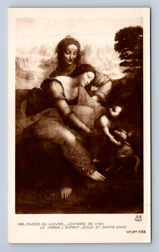 Pohlednice MUSÉE DU LOUVRE PARIS (ST1591)