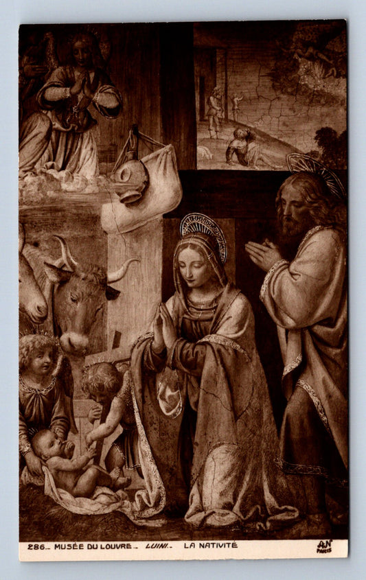 Pohlednice MUSÉE DU LOUVRE PARIS (ST1601)
