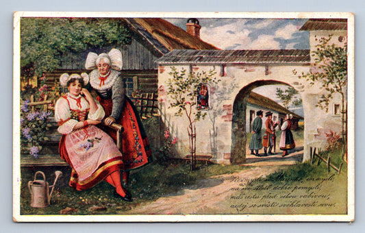 Pohlednice ROZMYSLI SI MAŘENKO ROZMYSLI! (ST1640)