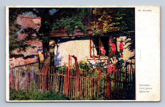 Pohlednice AI. KALVODA - ZAHRÁDKA (ST1649)
