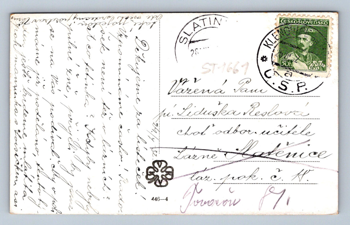 Pohlednice KLENOVICE (ST1661)
