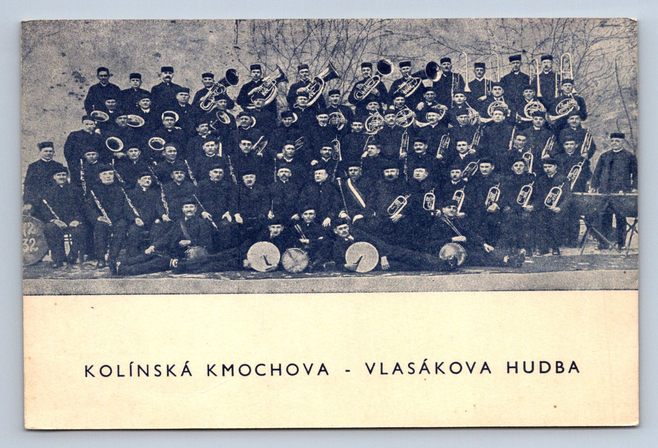 Pohlednice KOLÍNSKÁ KMOCHOVA - VLASÁKOVA HUDBA (ST1688)